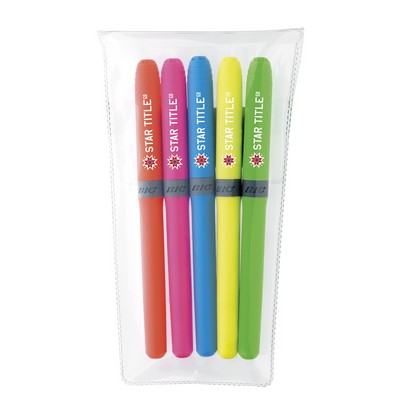 BIC® Brite Liner Grip™ 5-Pack