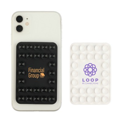 Stick 'N Stream Magnetic Phone Holder with Suction Cup Base