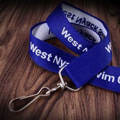 3/4" Fine Woven Lanyard