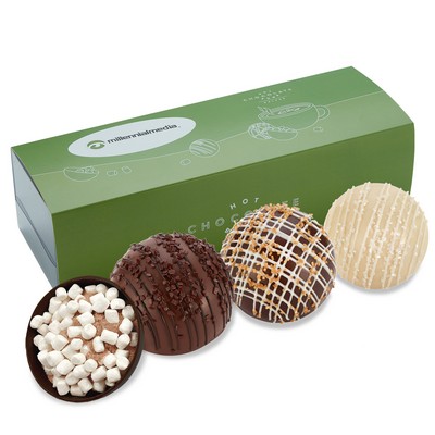 Mega Hot Chocolate Bomb Gift Box - Deluxe Flavor - 3 Pack - Option 1